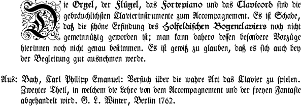 Beispiel einer Fraktur
